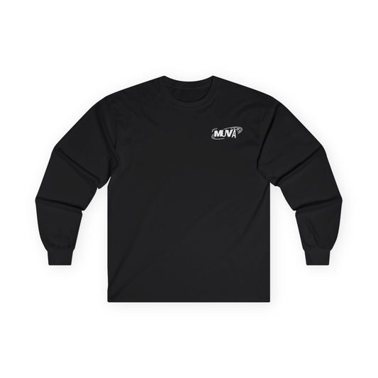 Unisex Long Sleeve Tee - MUVA Universe Logo "Turning Nothing into Everything Daily"